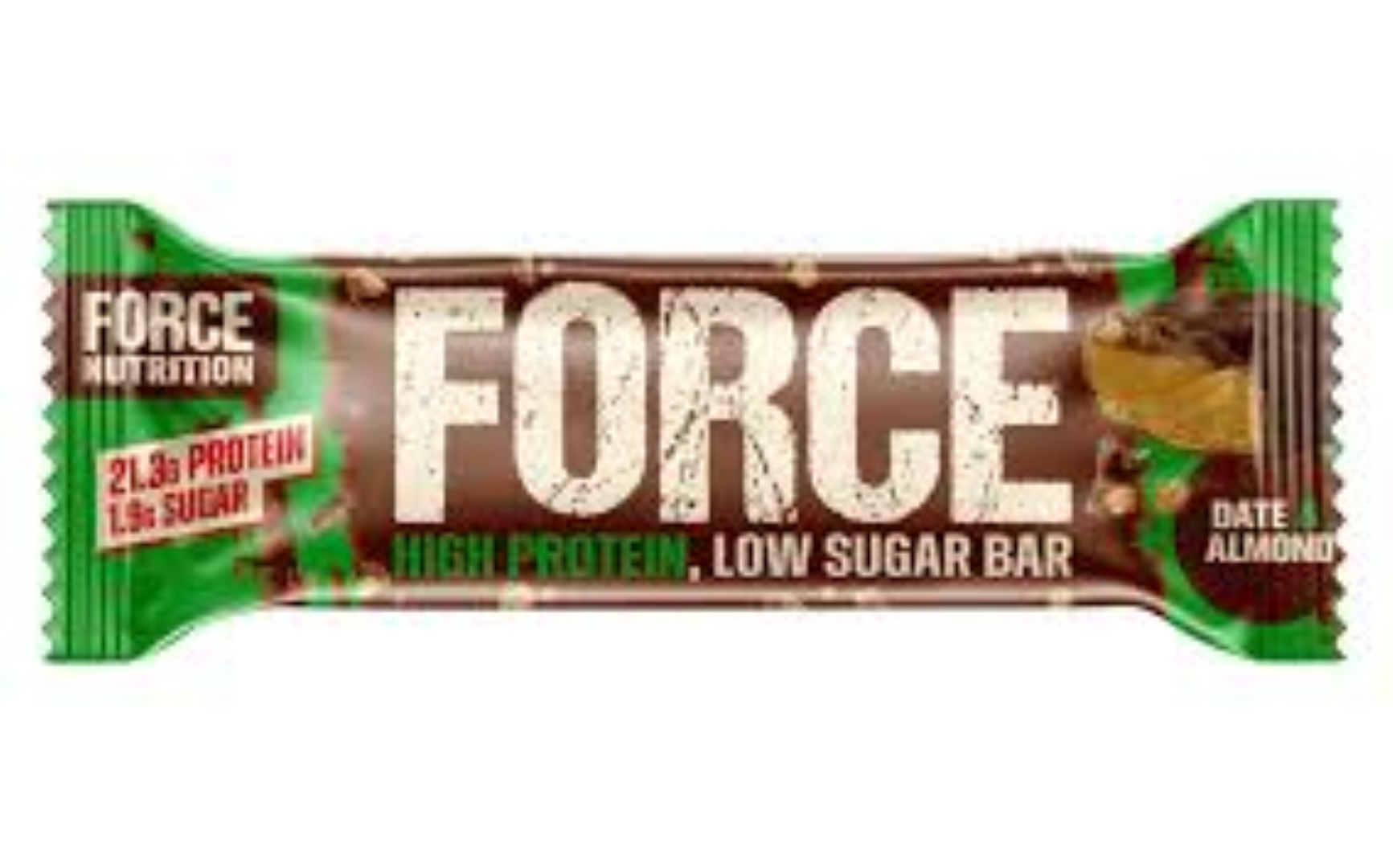 FORCE PROTEIN DATE N ALMOND BAR 65G